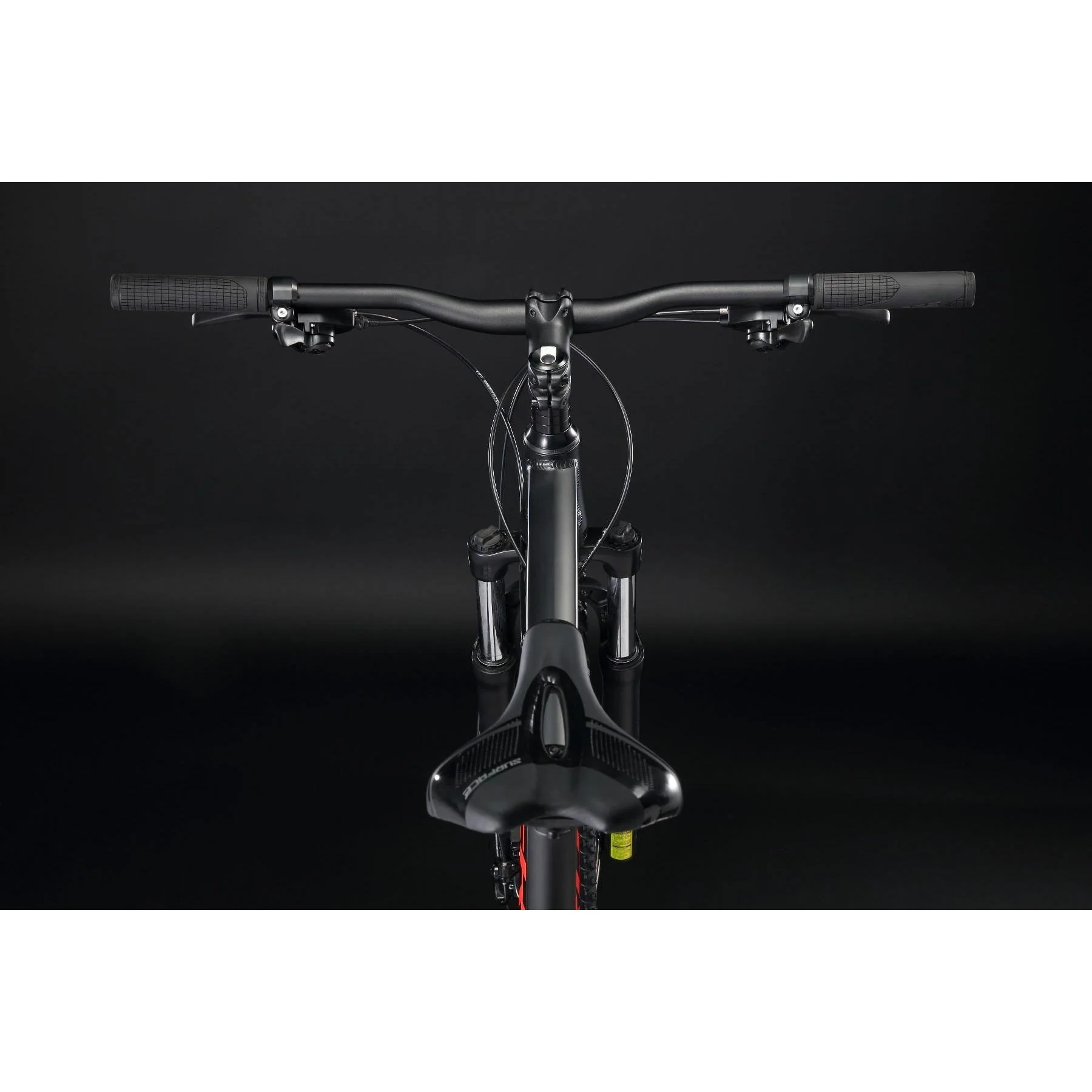 Silverback Stride Delight 29 MD Mountain Bike Black/Red - Image 6
