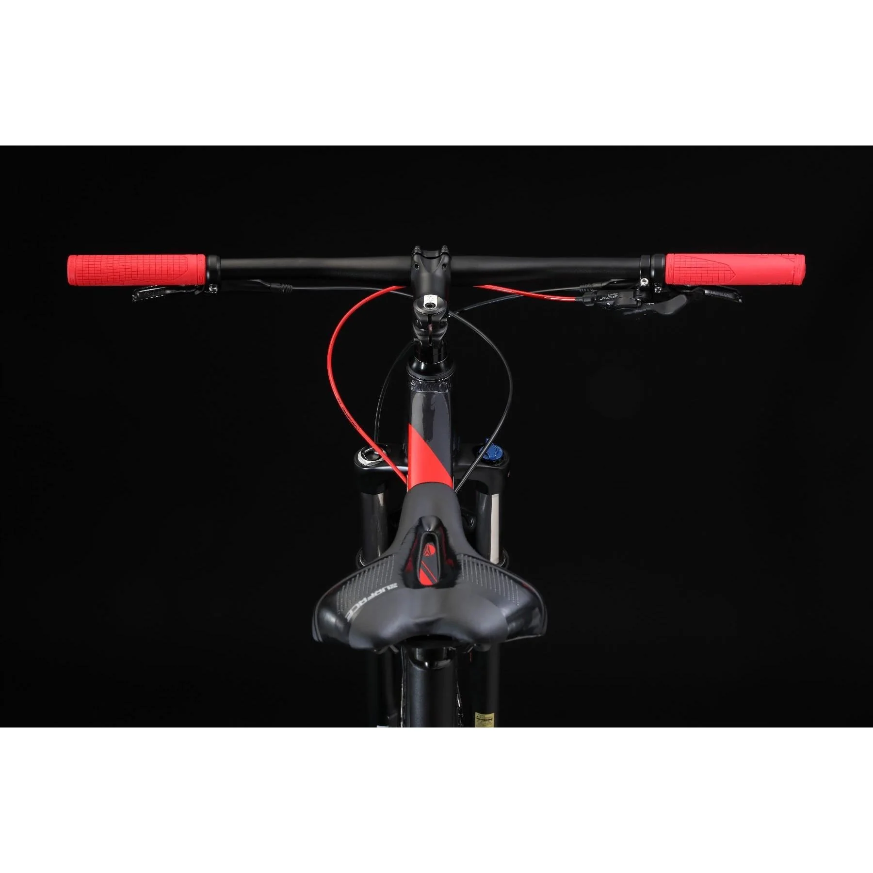 Silverback Stride Elite Mountain Bike Charcoal/Watermelon - Image 9
