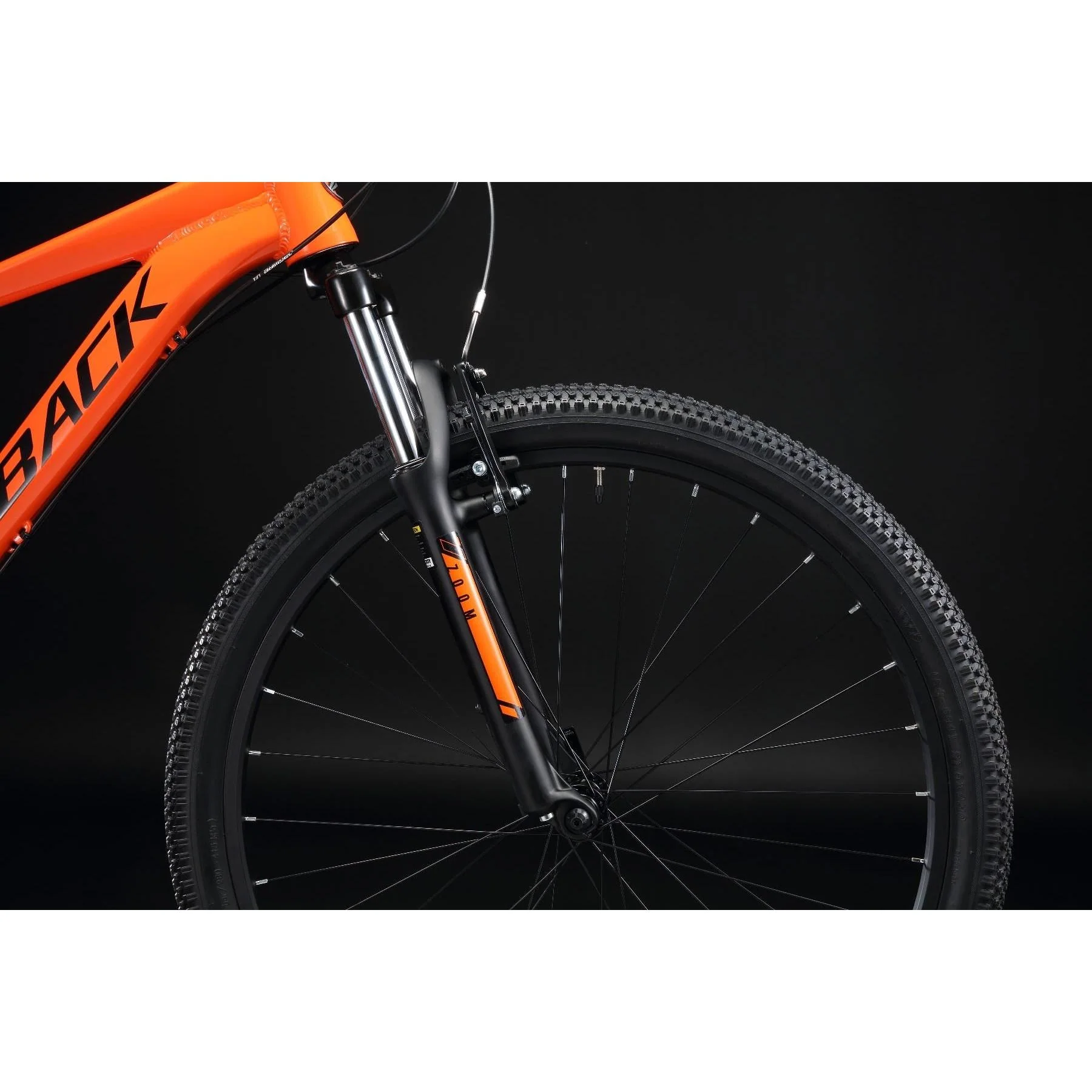 Silverback Stride SE 27.5 Mountain Bike Orange/Black - Image 5