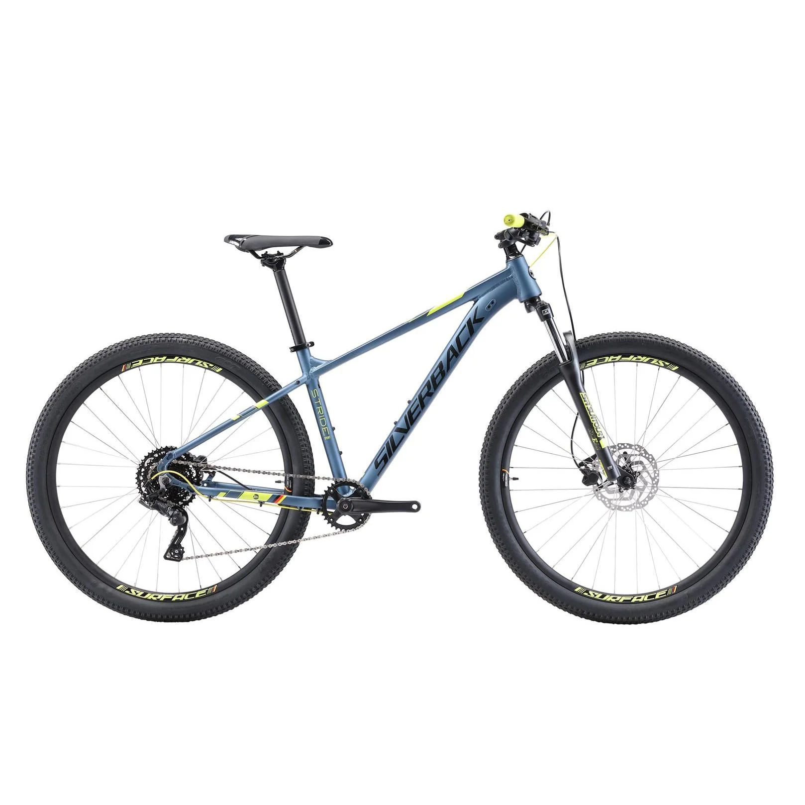 Silverback Stride Sport Mountain Bike Anthracite/Gloss Lime