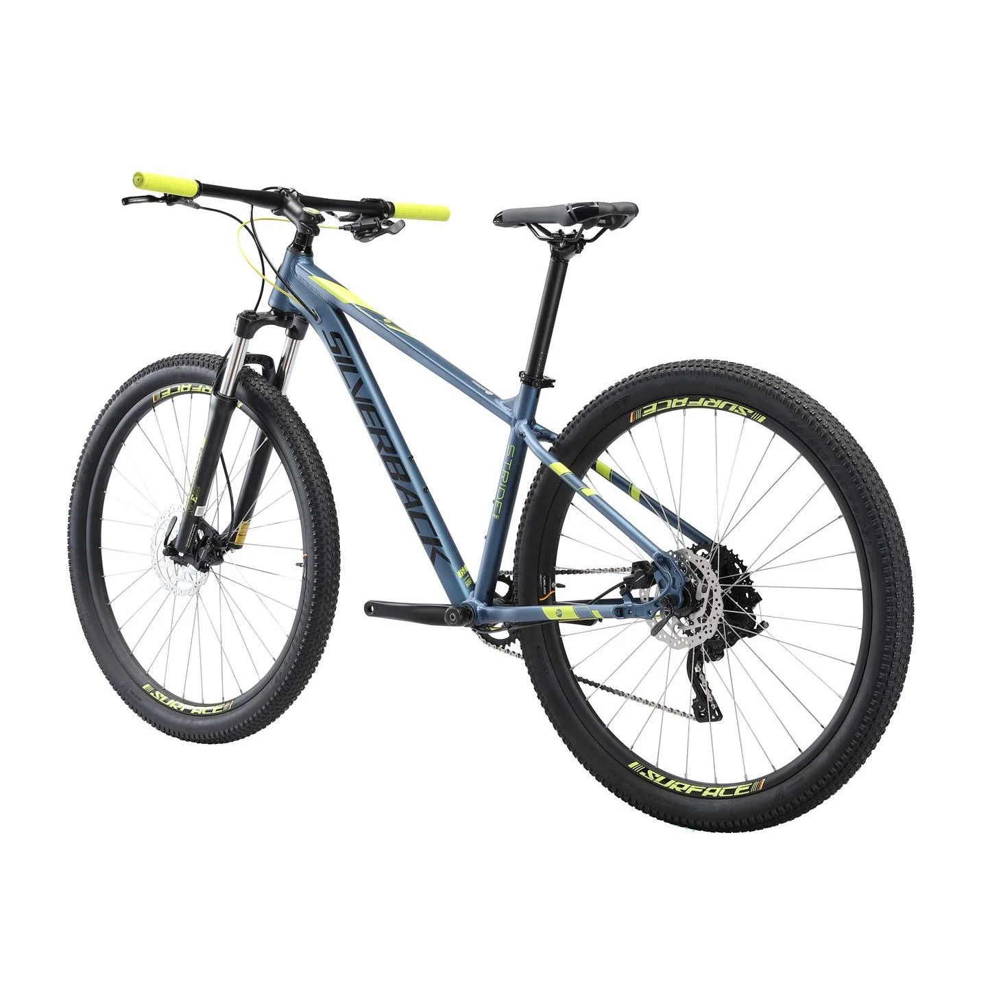 Silverback Stride Sport Mountain Bike Anthracite/Gloss Lime - Image 4
