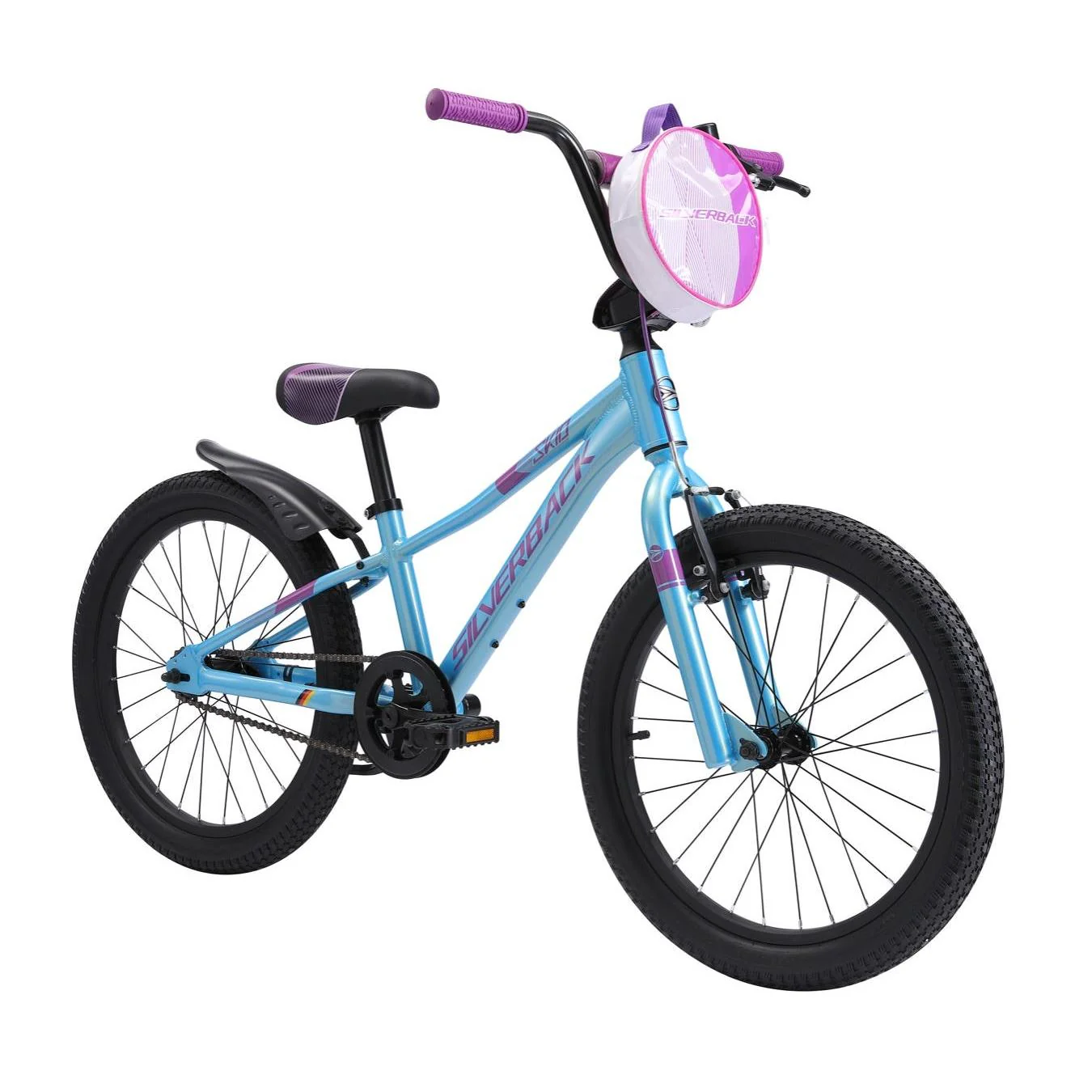 Silverback Skid 20'' Kid's Bike Blue - Image 2