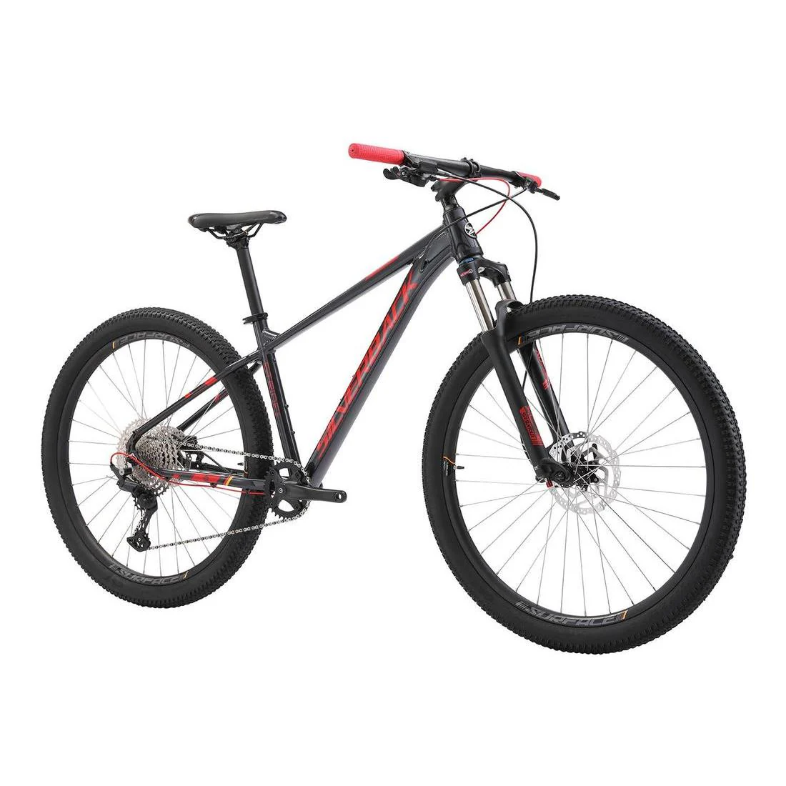 Silverback Stride Elite 27.5'' Mountain Bike Charcoal/Watermelon - Image 2