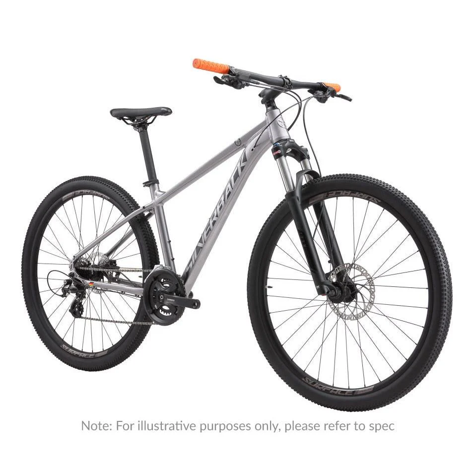 Silverback Stride HD 29'' Hardtail Mountain Bike Moondust Black - Image 2