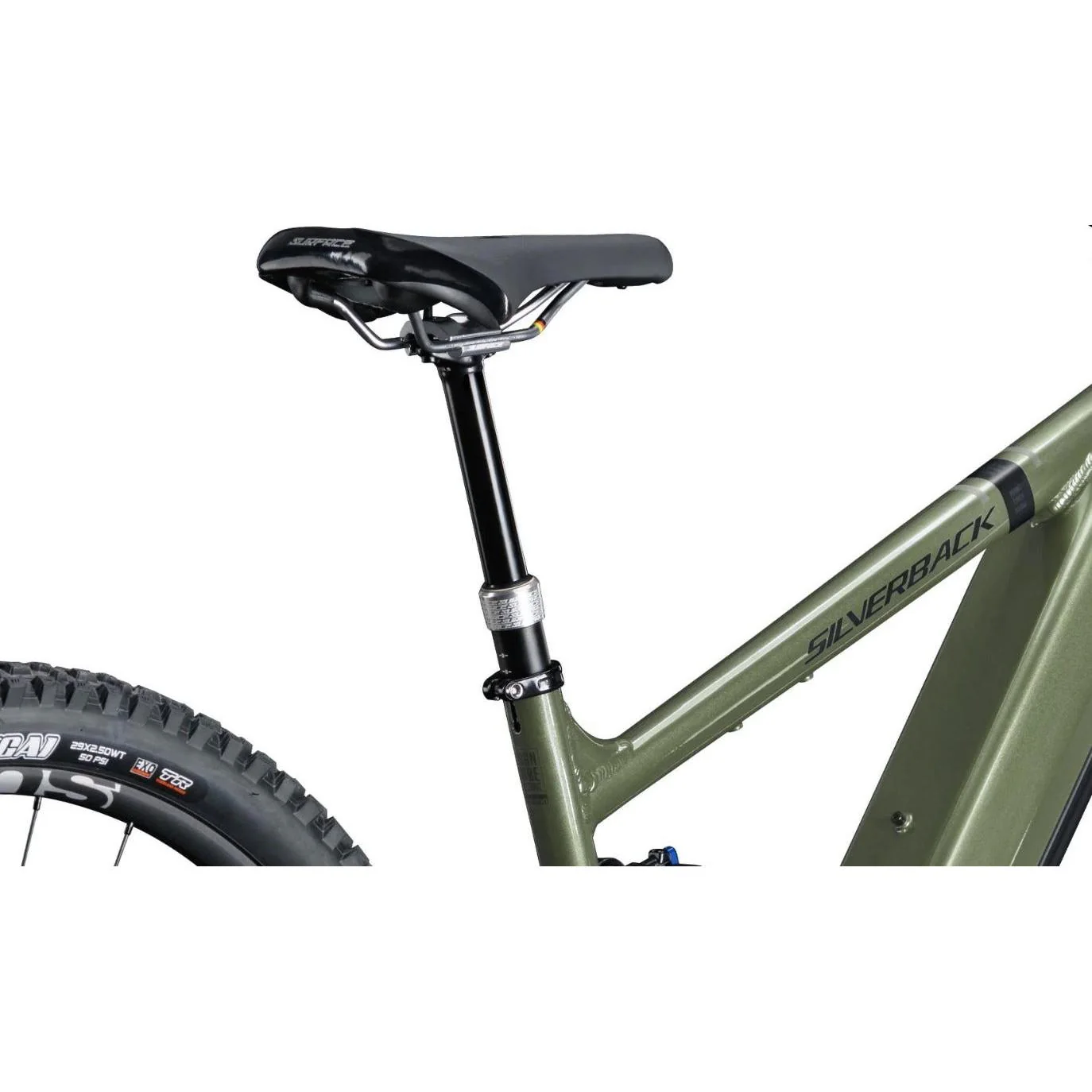 Silverback S-Electro AL2 Elite Electric Mountain Bike Khaki Green/Black - Image 7