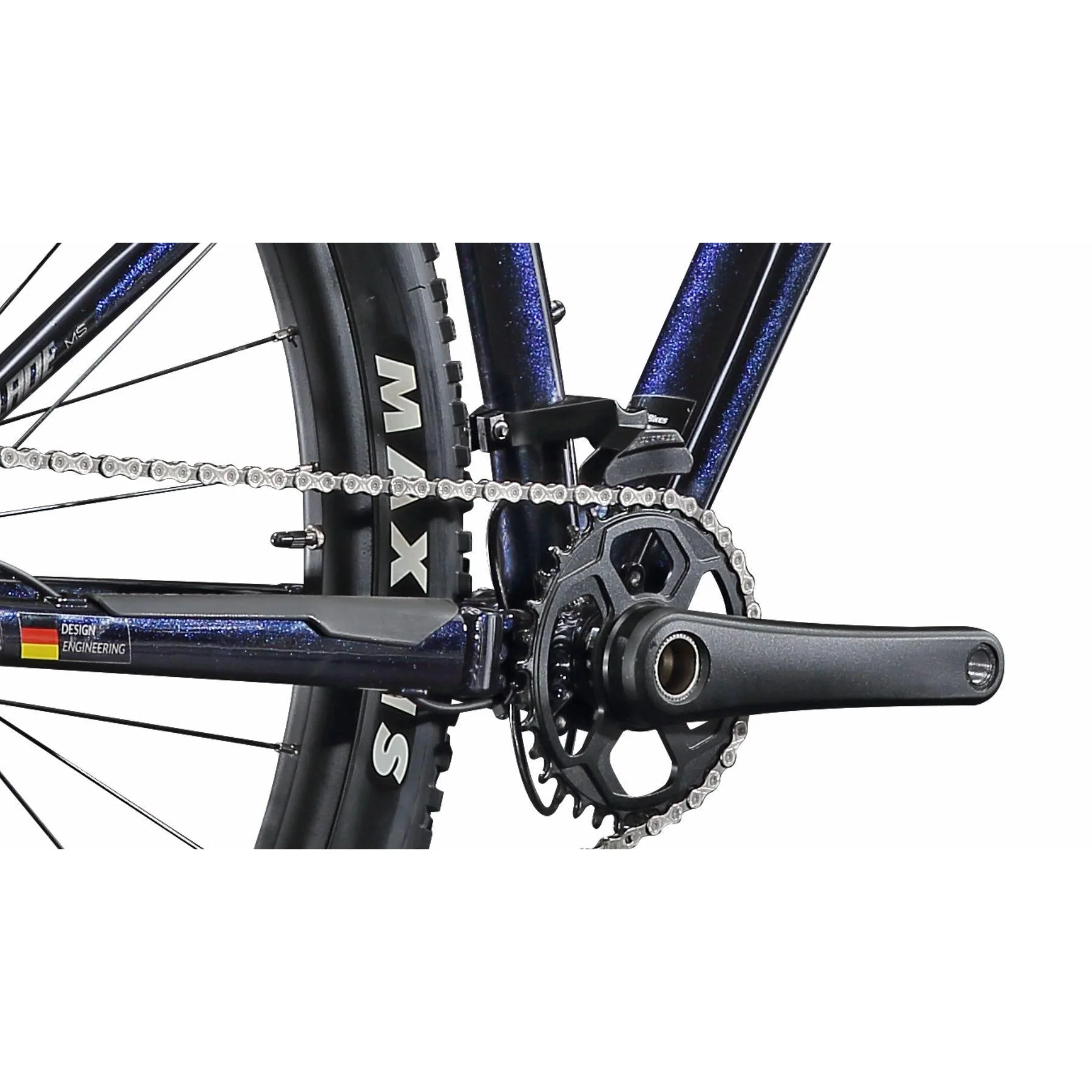 Silverback Slade MS Hard Tail Mountain Bike Dark Blue/Sliver - Image 5