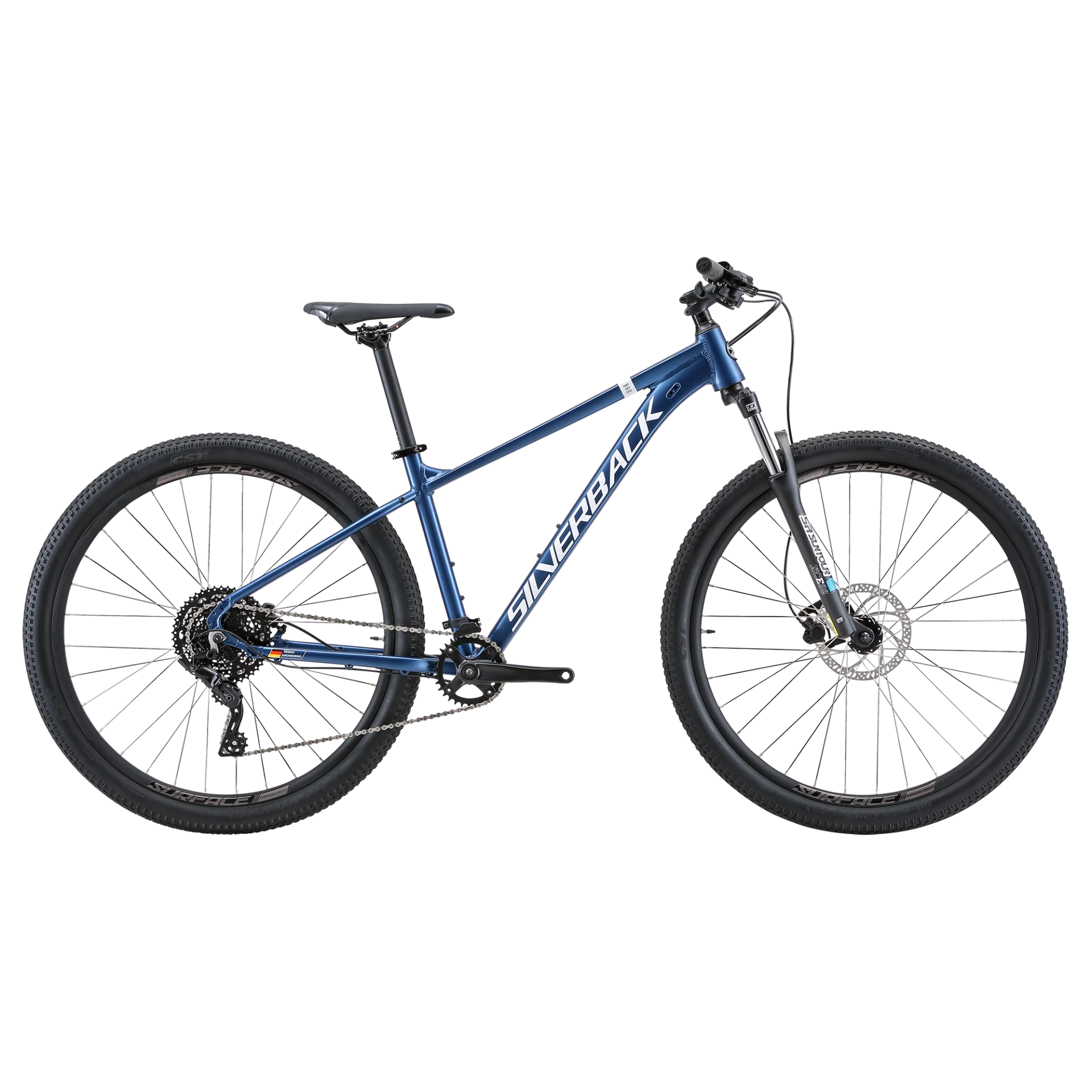 Silverback Stride Sport Hardtail Mountain Bike 29'' Dark Blue/White