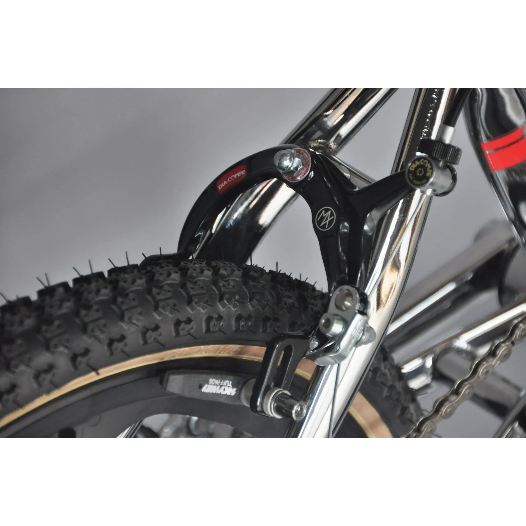 Skyway TA 20 Pro Replica 20" BMX Bike Chrome/Black - Image 2