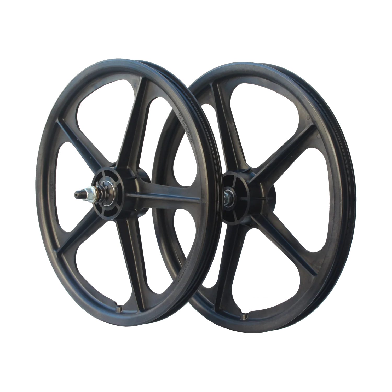 Skyway Tuff II BMX Wheelset 9T Black