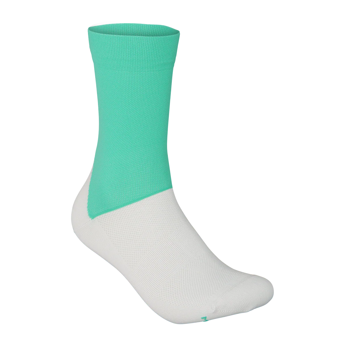 POC Essential Road Socks Fluorite Green/Hydrogen White