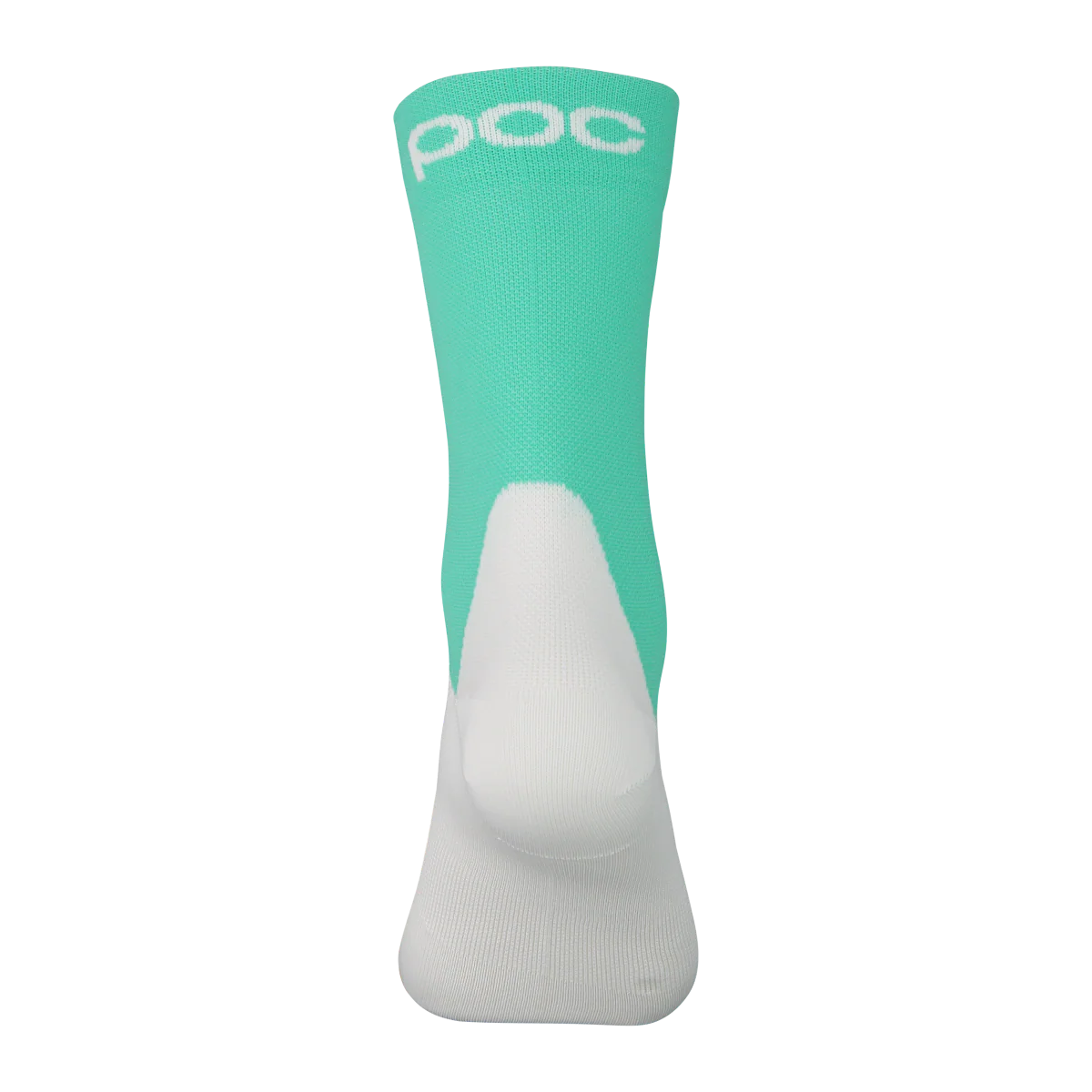 POC Essential Road Socks Fluorite Green/Hydrogen White - Image 2