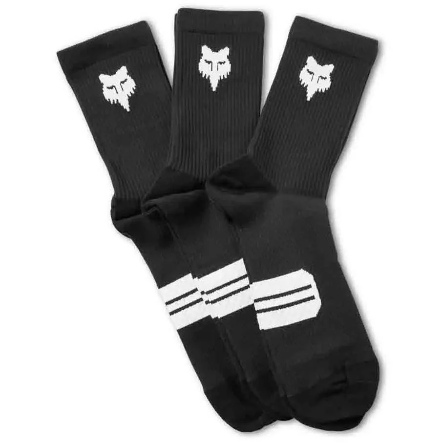 FOX Ranger 6'' Socks Black 3 Pairs 2023 - Image 2
