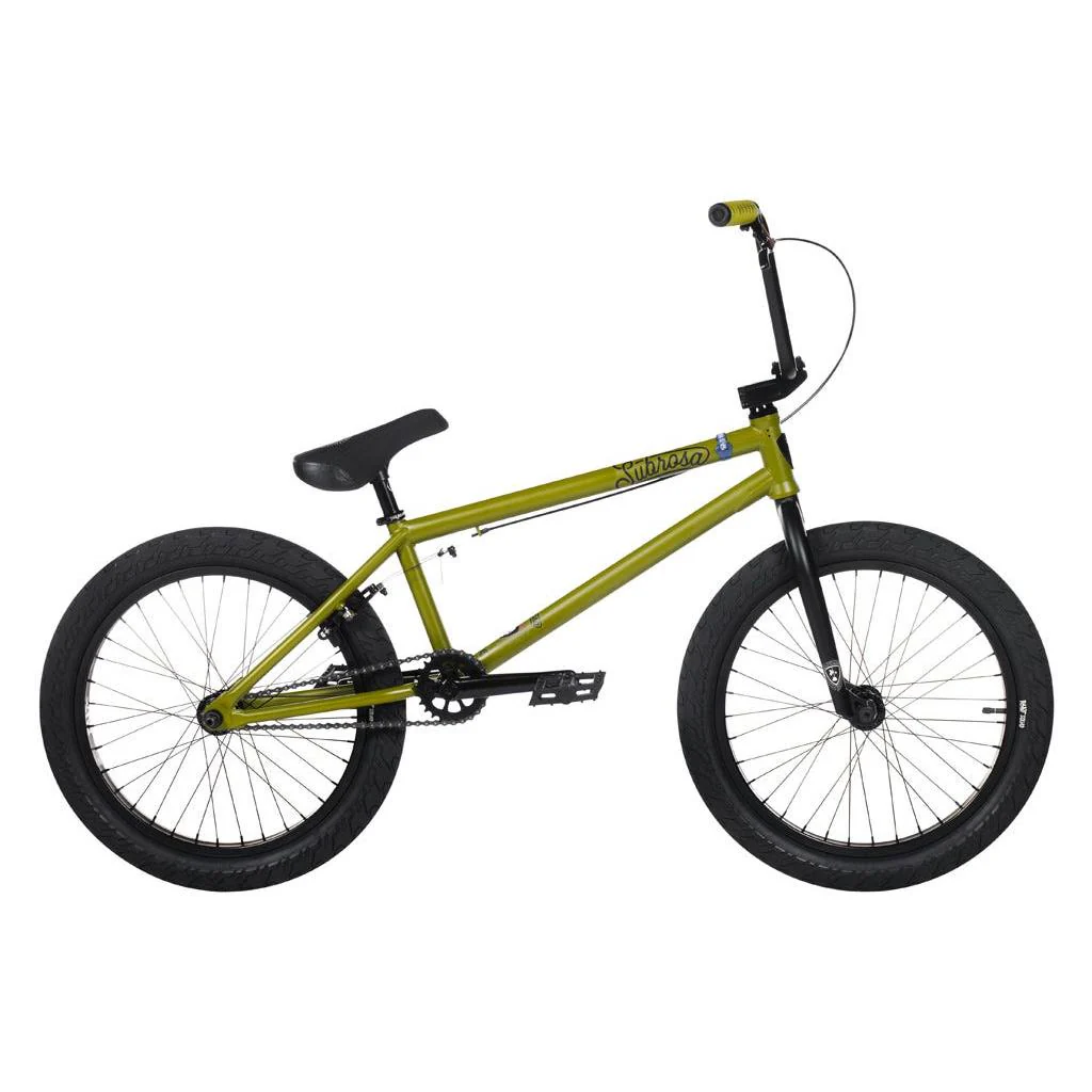 Subrosa Tiro XL BMX Bike 21 Inch TT Satin Army Green
