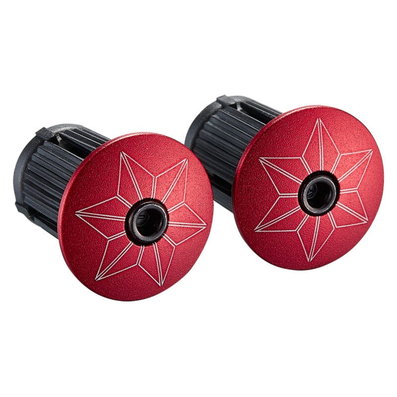 Supacaz Super Sticky Kush - Galaxy - Red Stars + Ano Red Plugs - Image 3
