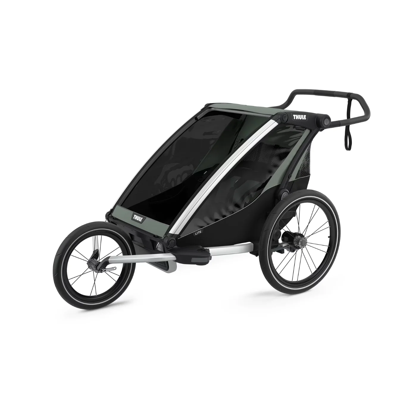 Thule Chariot 2 Lite 2 Child Trailer Agave Green - Image 4