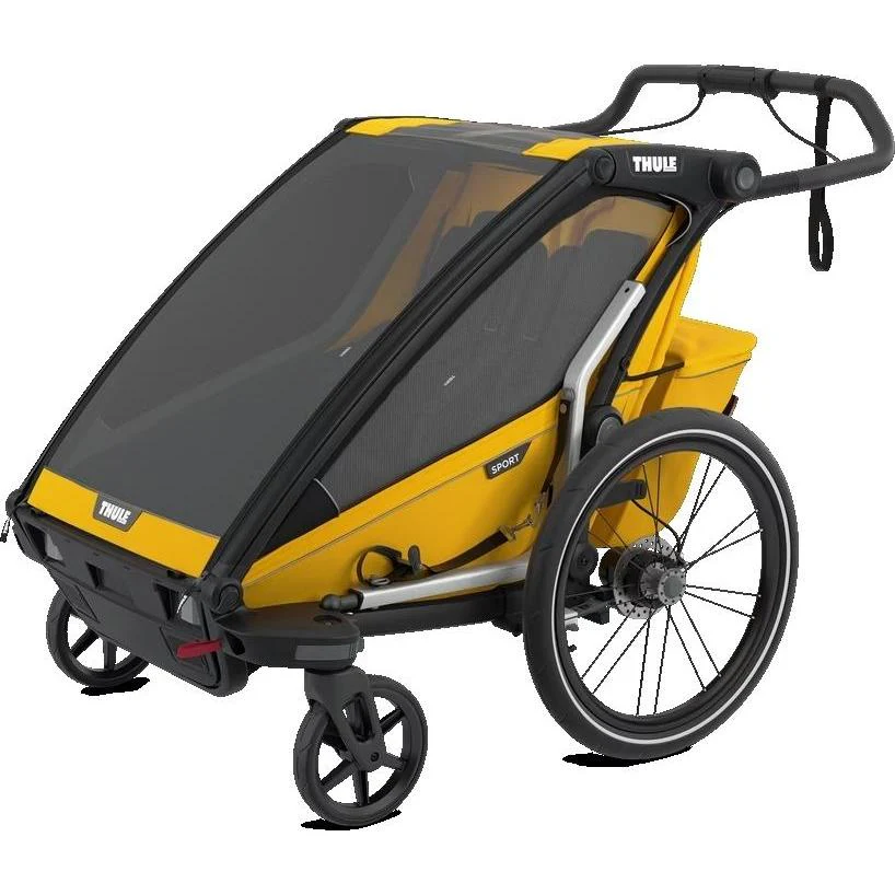 Thule Chariot Sport Double - Two Child Trailer Spectra Yellow - Image 3
