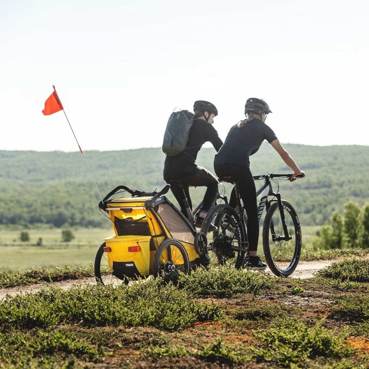 Thule Chariot Sport Double - Two Child Trailer Spectra Yellow - Image 5