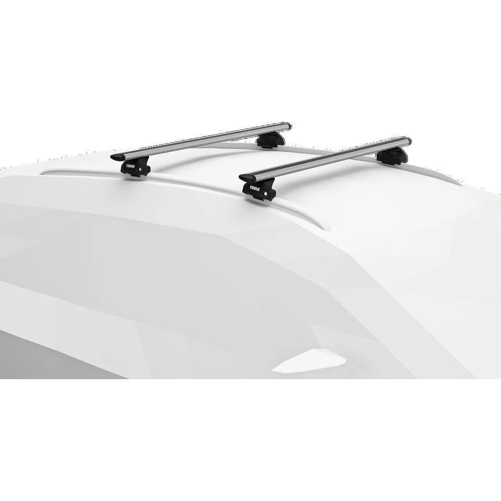 Thule Evo Flush Rail Foot for Vehicles 4-Pack Black - Image 2