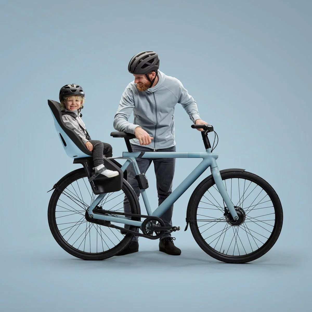 Thule Yepp Nexxt 2 Frame Mounted Child Seat Midnight Black - Image 4