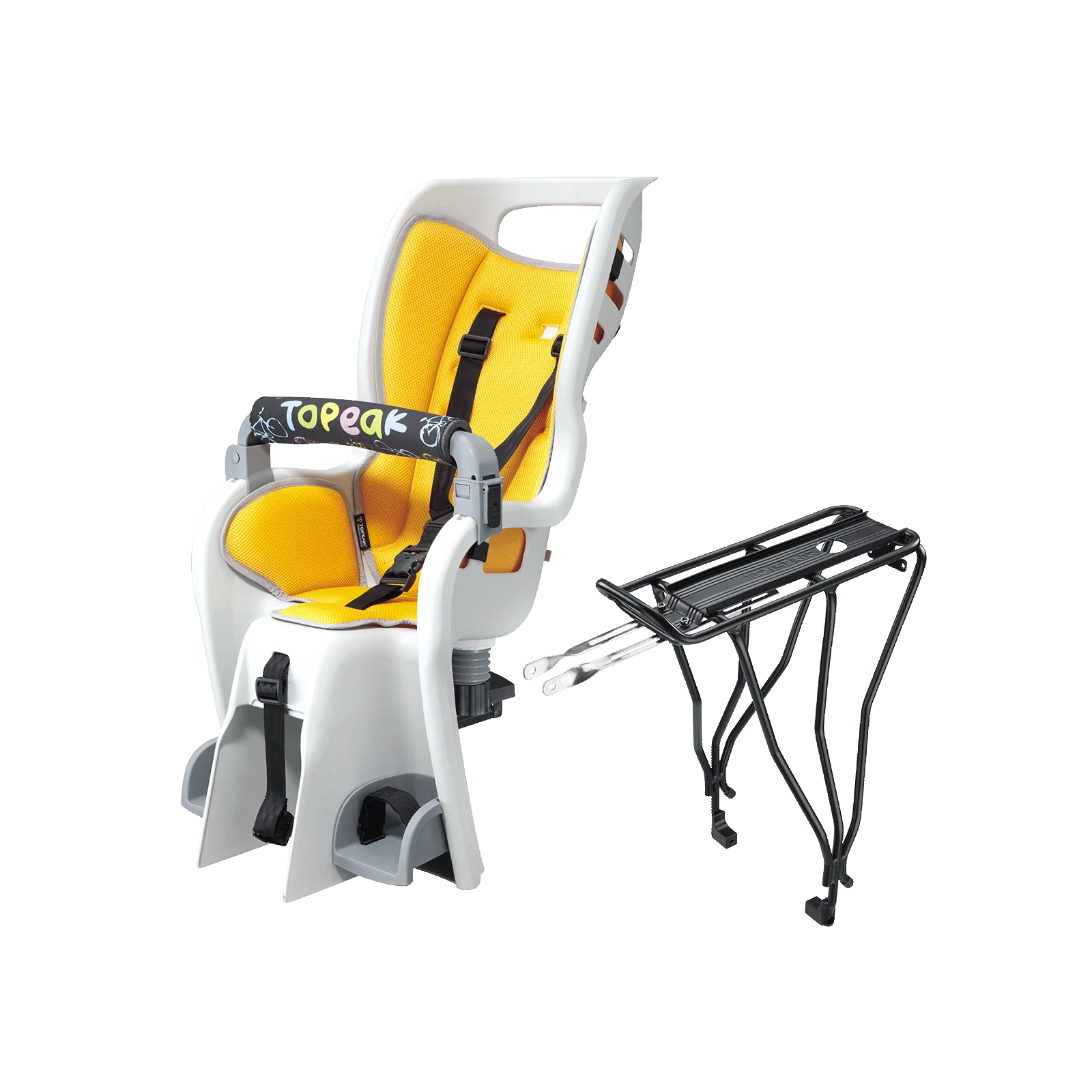 Topeak Baby Seat II and Rack Disc Brake