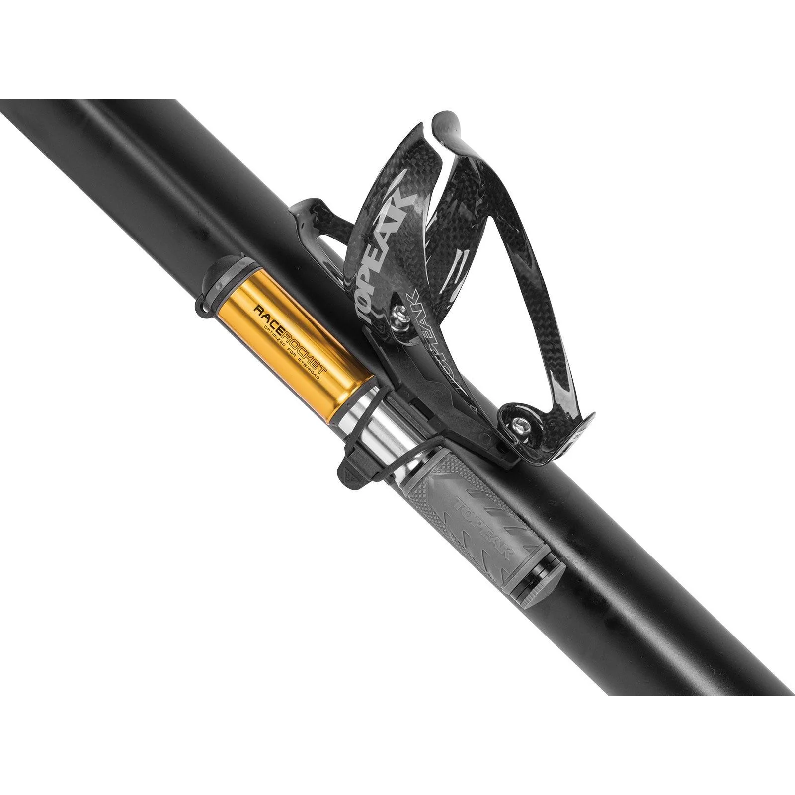 Topeak RaceRocket Minipump Hand Pump Gold - Image 3