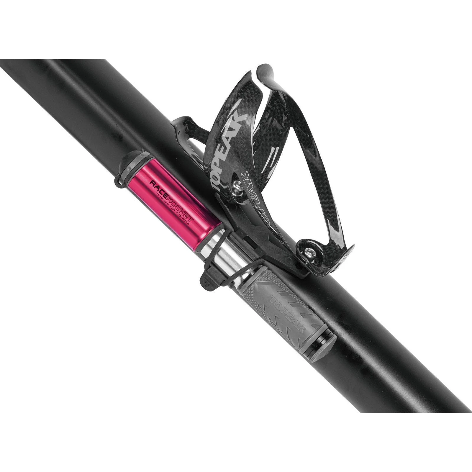Topeak RaceRocket Minipump Hand Pump Red - Image 3