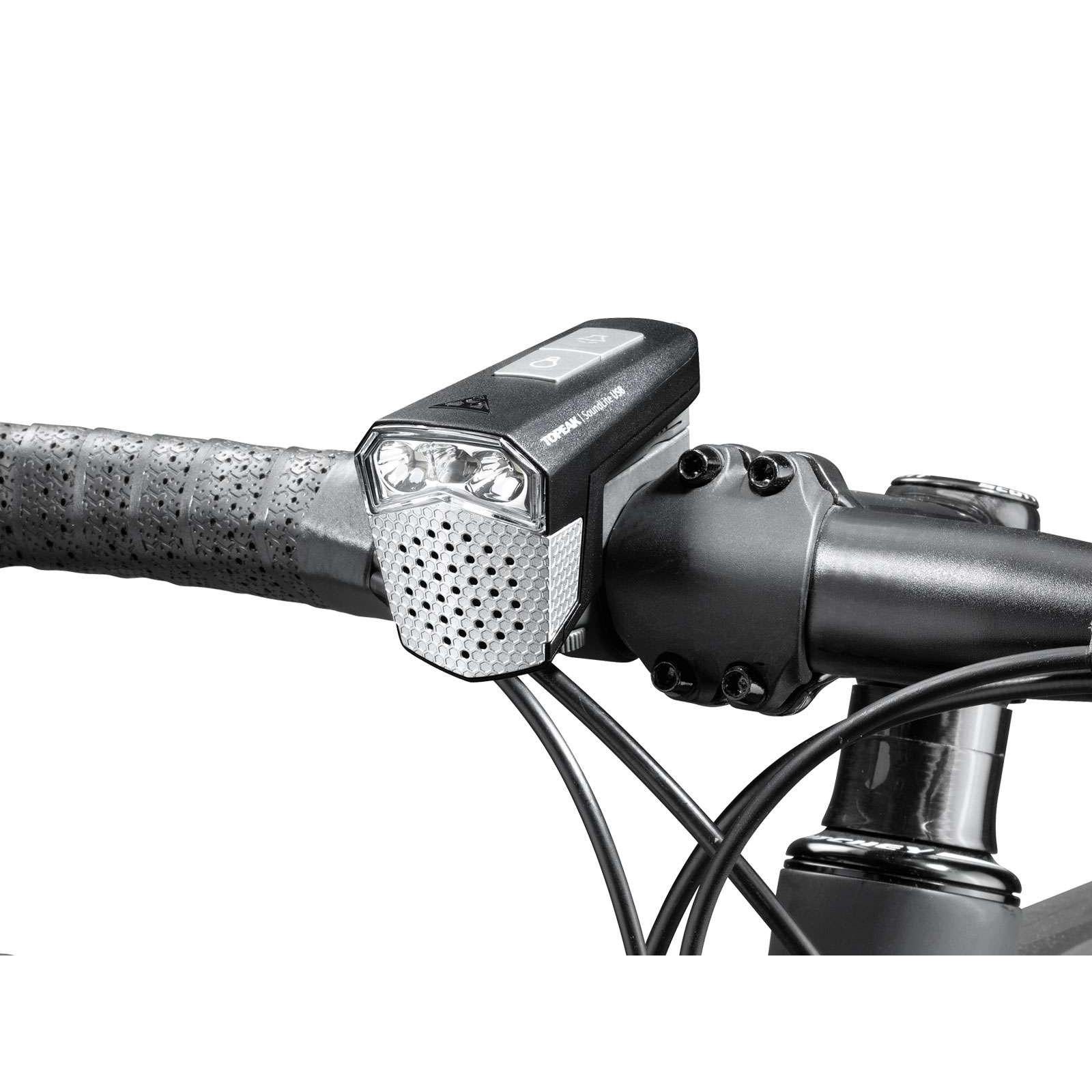 Topeak Soundlite 70 Lumens USB Front Light with Wireless Control - Image 2