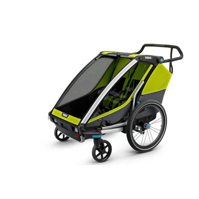 Trailer Thule Chariot Cab (2 Child) Chartreuse/dark Shadow