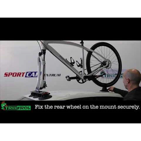 TreeFrog Elite 1 - 1 Bike Vacuum Mounted Rack - Image 6
