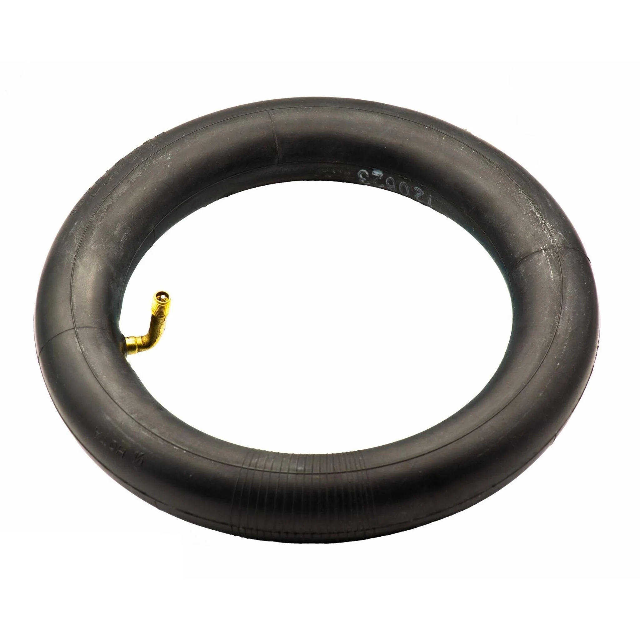 Safe Scoot 90-Degrees Brass Schrader Valve E-Scooter Inner Tube 10 x 2.125'' - Image 2