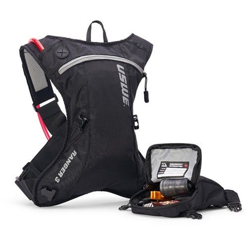 USWE 20 Ranger 3 Hydration Pack 2.0L Carbon Black - Image 4