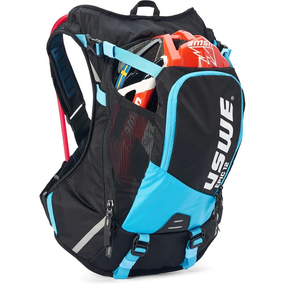 USWE 21 Epic 12 Hydration Pack 3.0L Black/Blue Horizon - Image 3