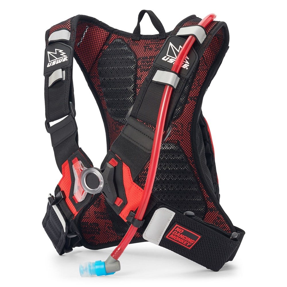 USWE 21 Epic 3 Hydration Pack 2.0L Black/Red - Image 2