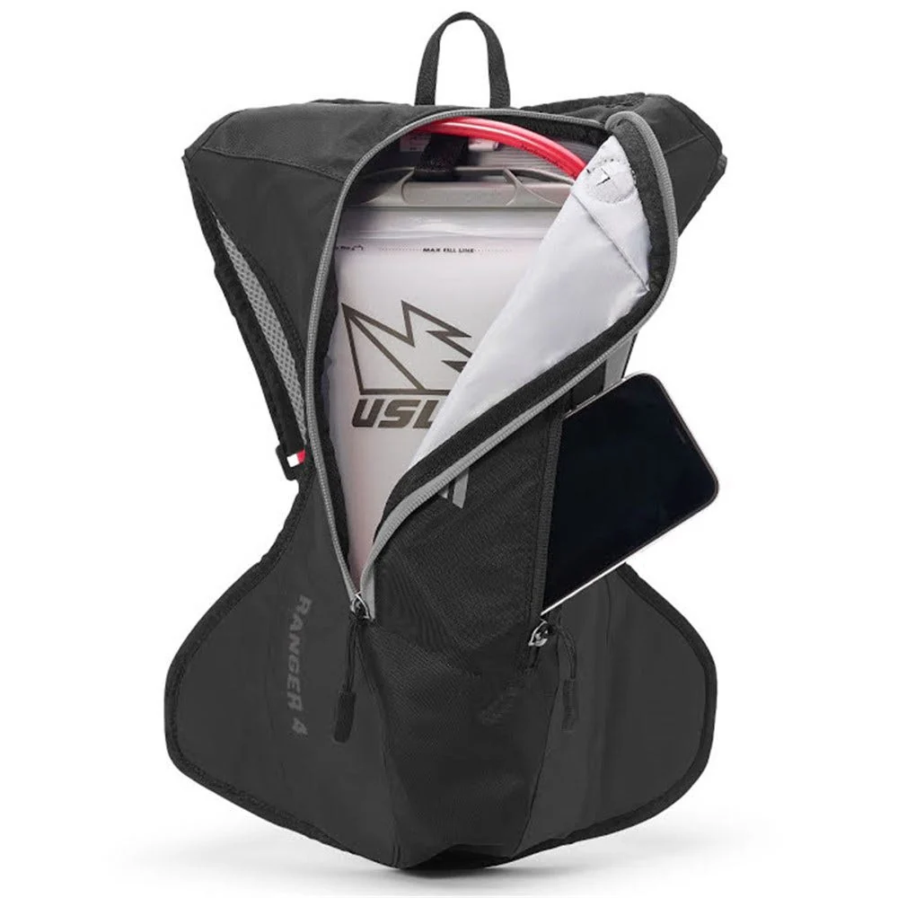 USWE 21 Ranger 4 Hydration Pack 3.0L Carbon Black - Image 3