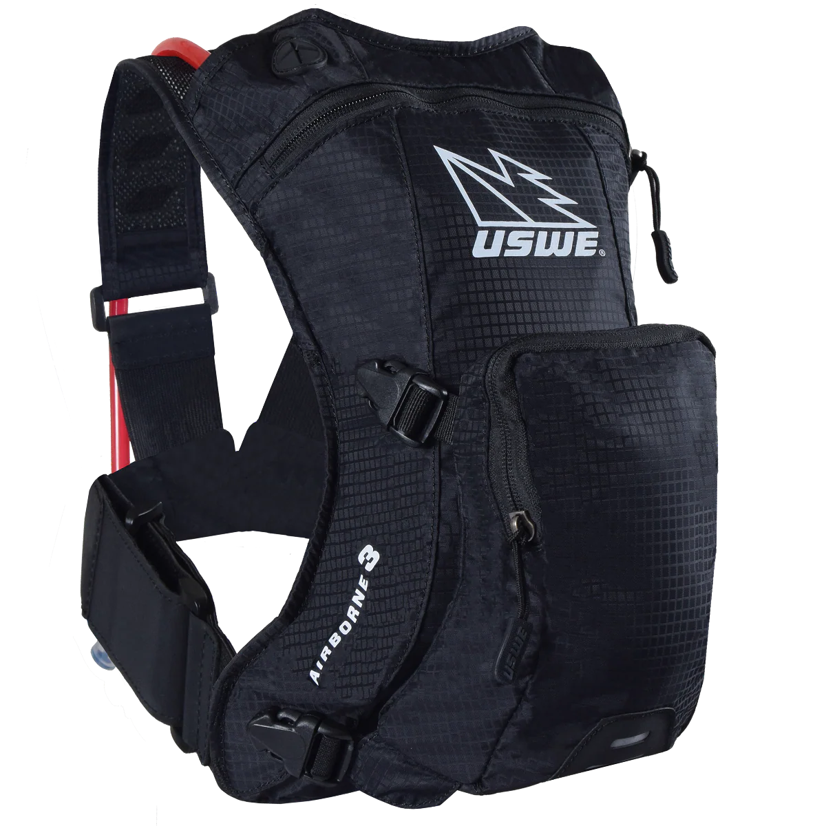 USWE Airborne 3 Hydration Pack Carbon Black