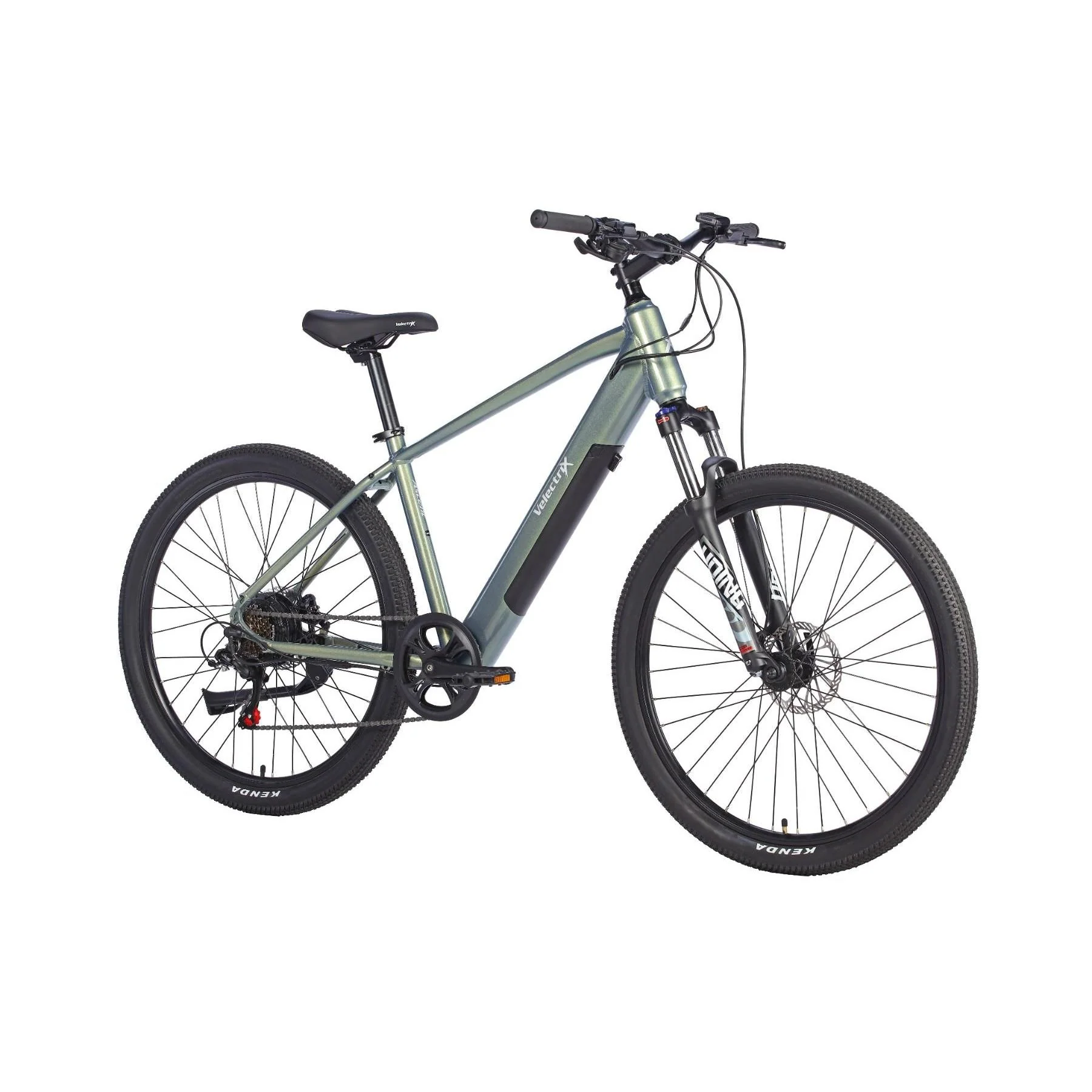 VelectriX Ascent Electric Mountain Bike Green - Image 2