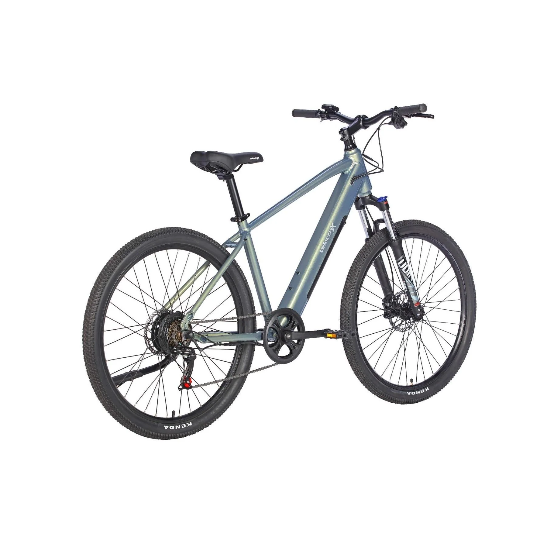 VelectriX Ascent Electric Mountain Bike Green - Image 3