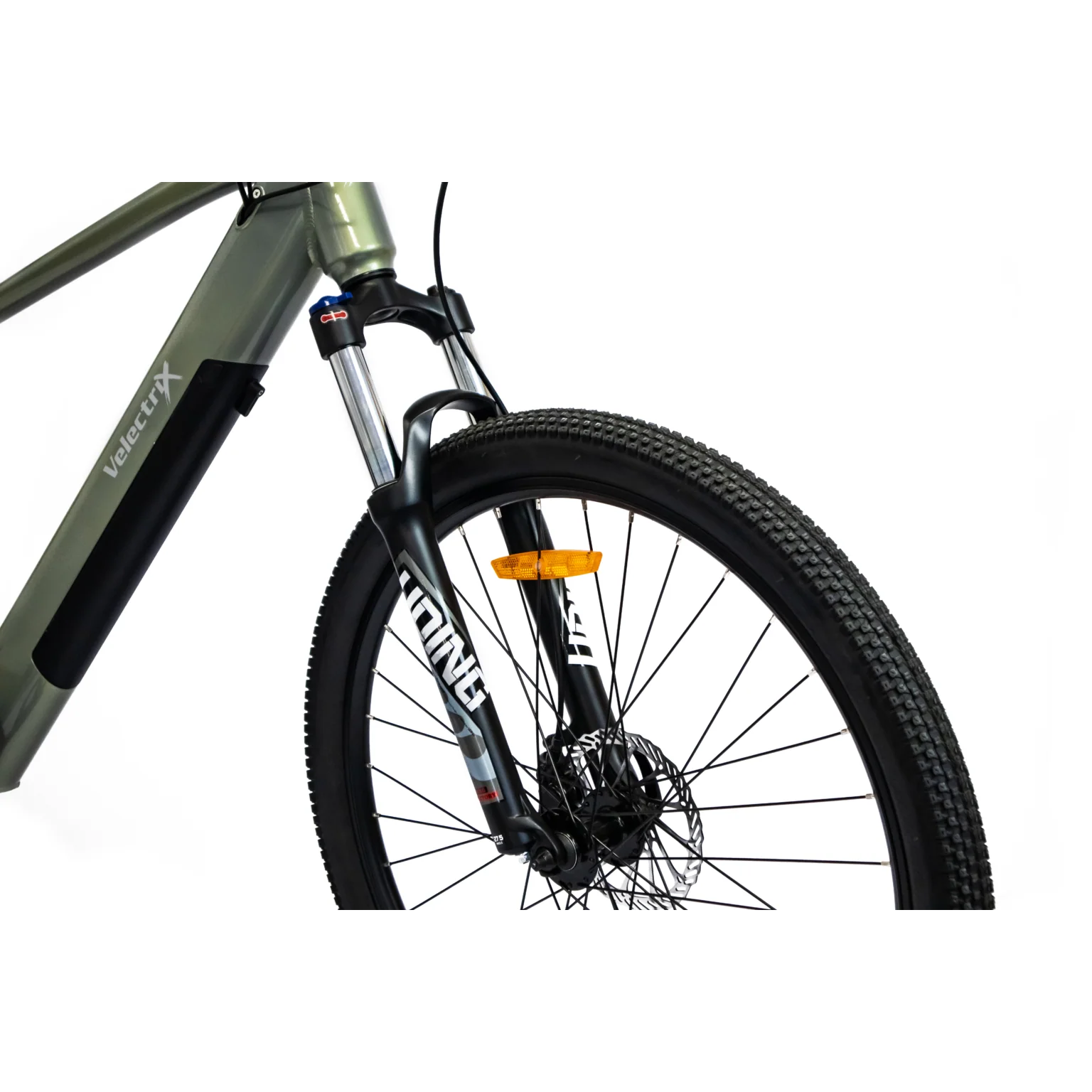 VelectriX Ascent Electric Mountain Bike Green - Image 4