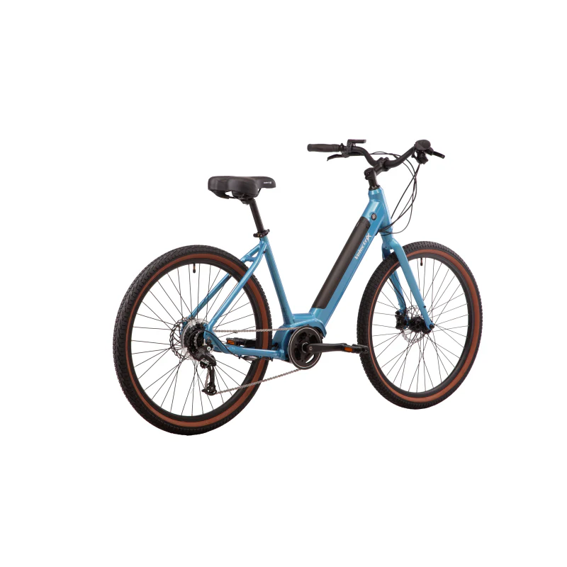 VelectriX Cruiser Pulse Step Through Electric Bike Blue - Image 3
