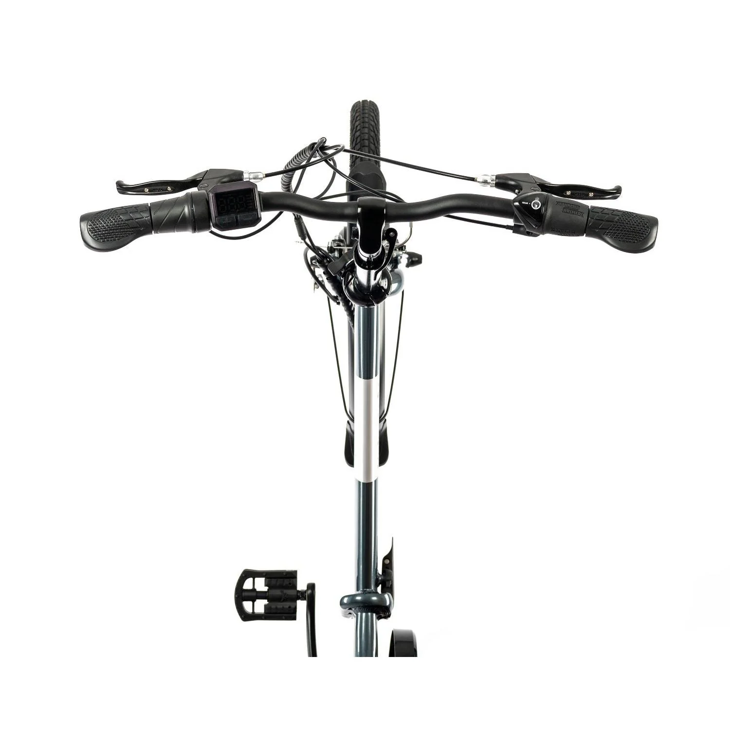 VelectriX Foldaway Electric Folding Bike Grey - Image 5