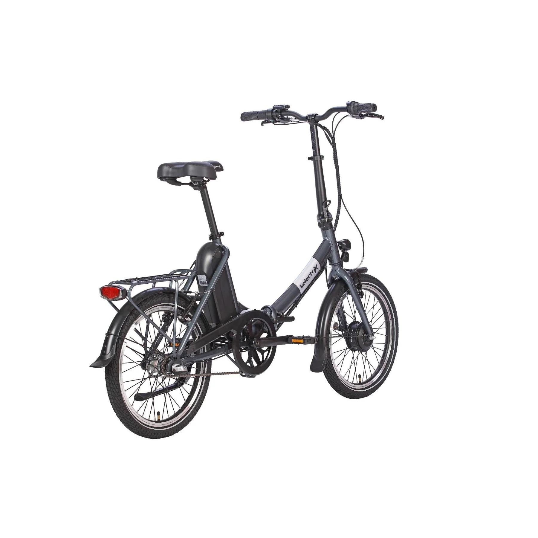 Velectrix Foldaway Folding Electric Bike Grey - Image 3