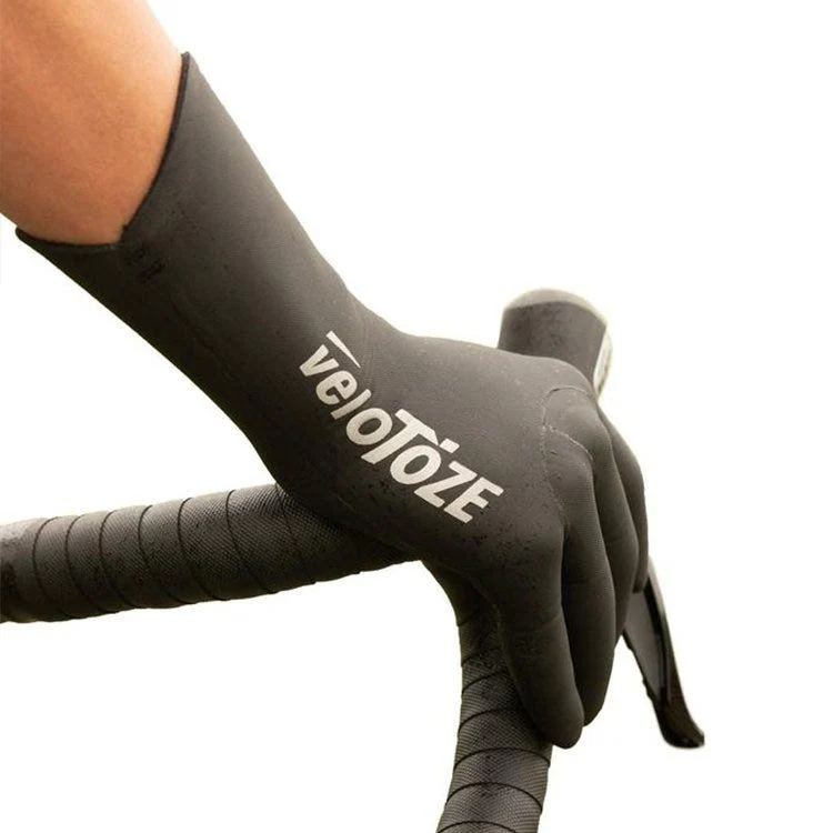 VeloToze Waterproof Cycling Gloves Black - Image 3