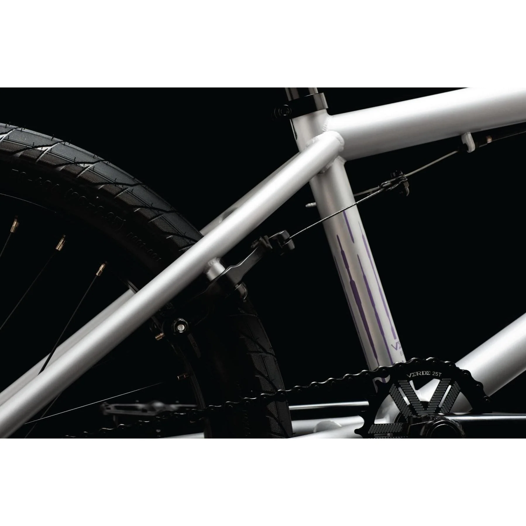 Verde Cadet BMX Bike Matte Grey - Image 9
