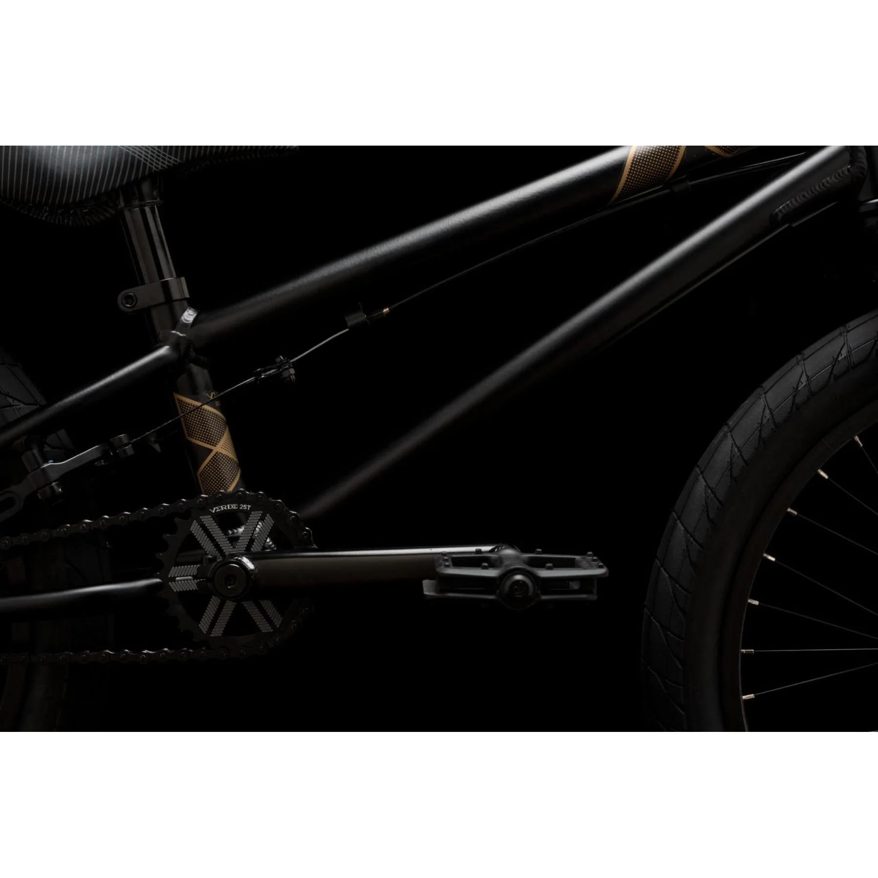 Verde Vectra BMX Bike 18'' TT Gloss Black - Image 2