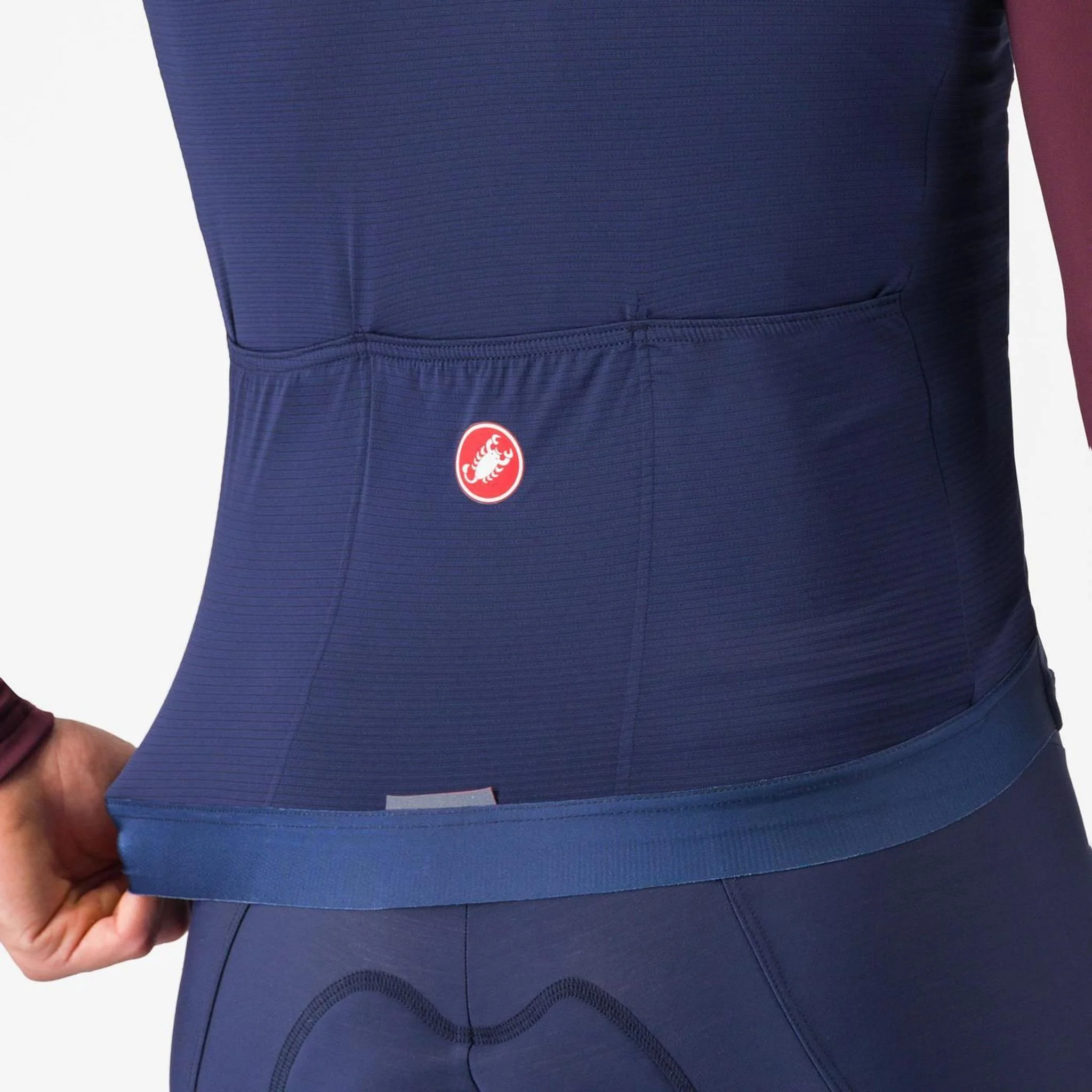 Castelli Men's Espresso Vest Belgian Blue - Image 4