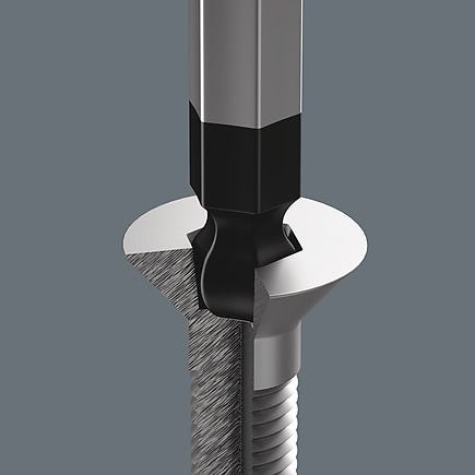 WERA 352 Ball End Screwdriver 8.0mm - Image 2