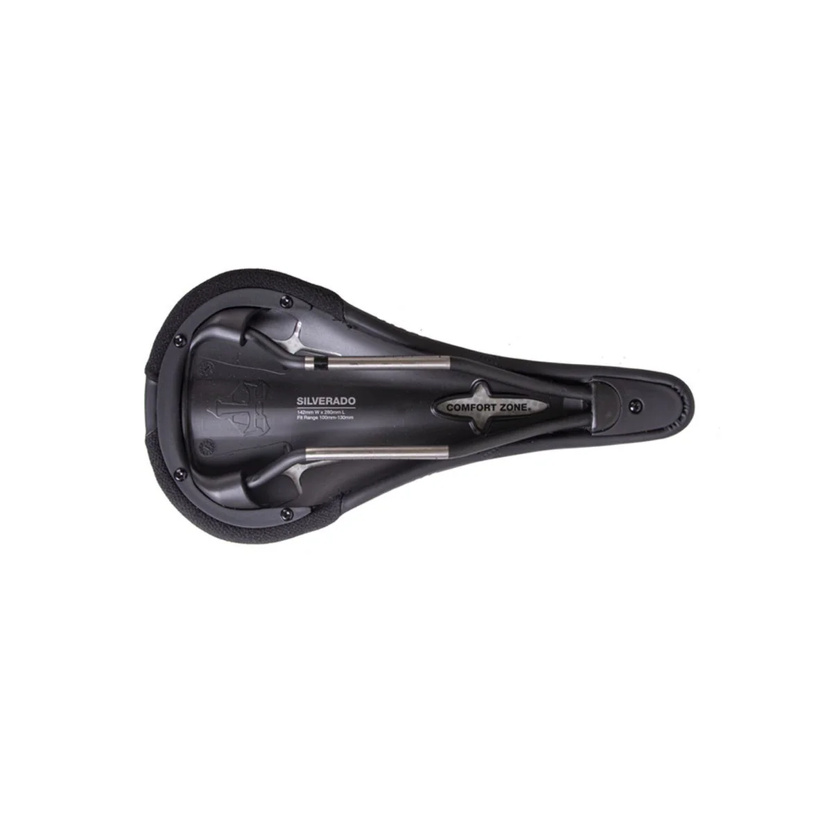 WTB Silverado Medium Saddle 142 x 280mm Black - Image 5