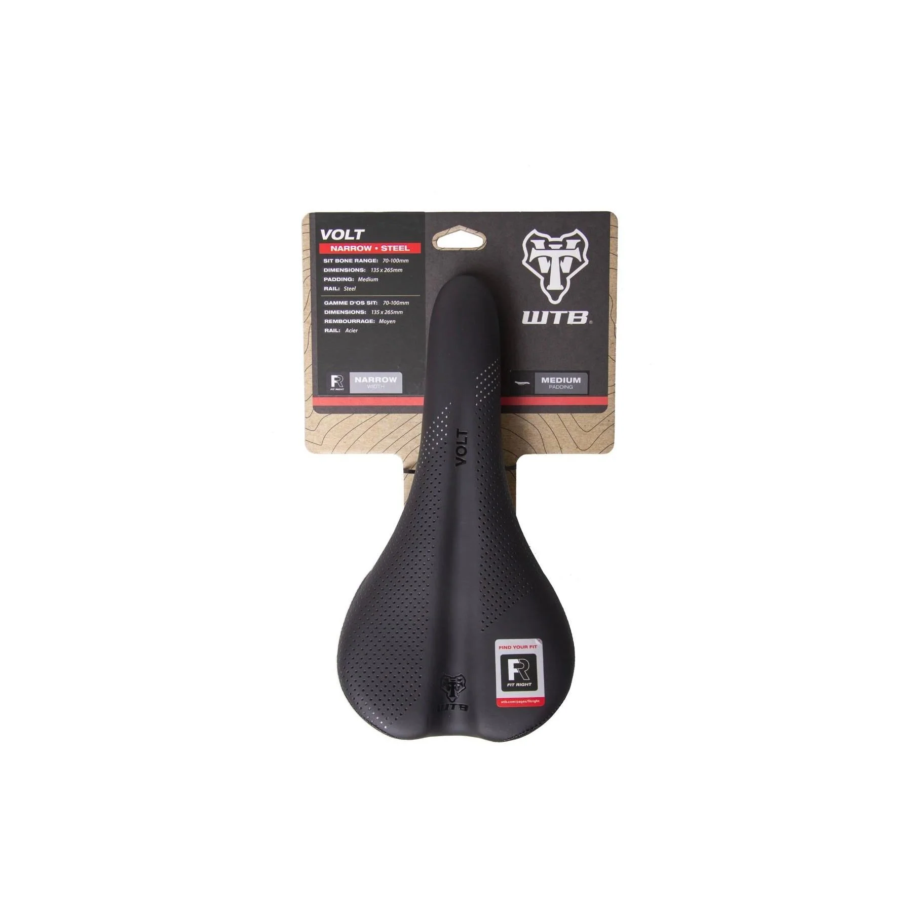 WTB Volt Narrow Saddle 265mm - Image 6