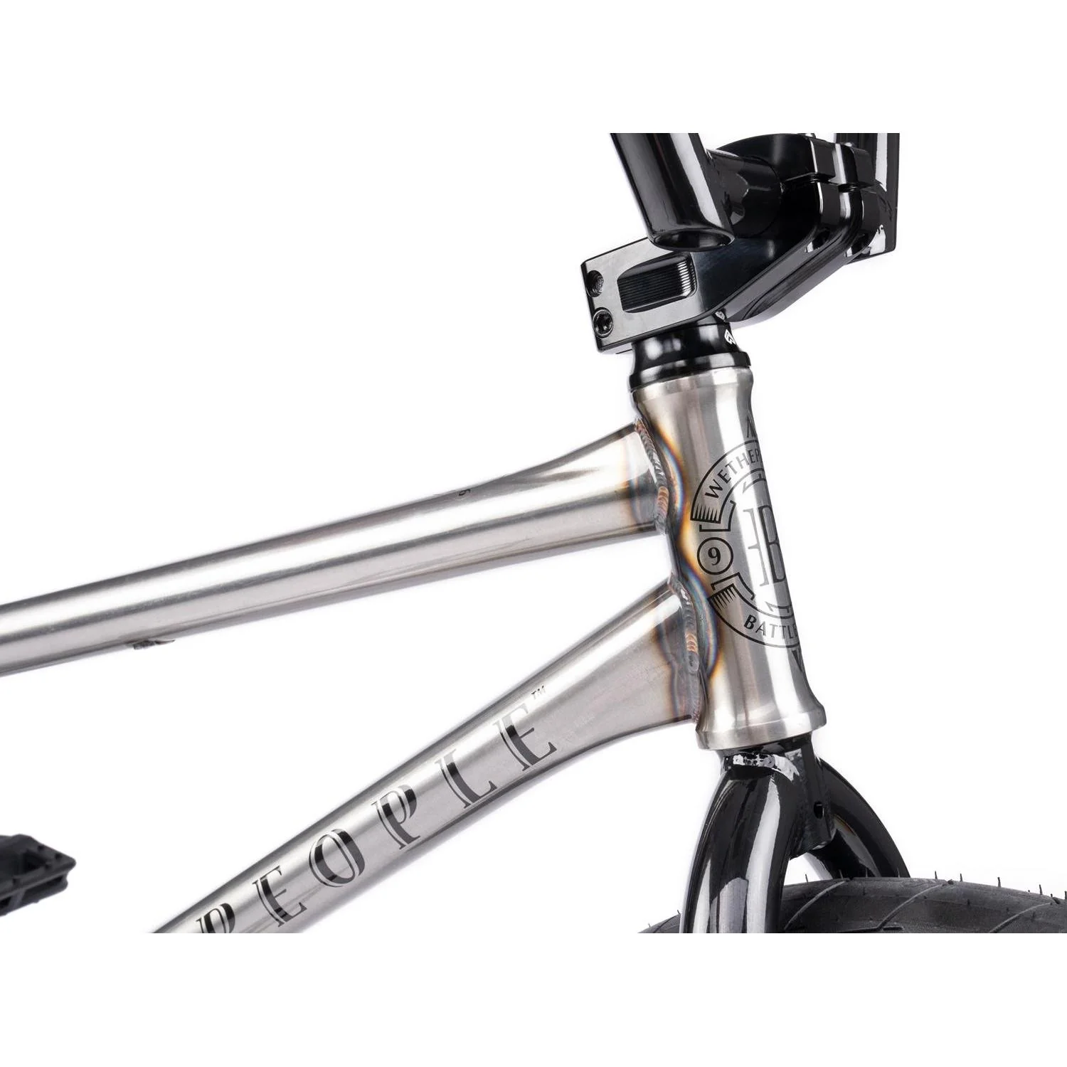 WTP Battleship Freestyle BMX Bike Glossy Raw - Image 11