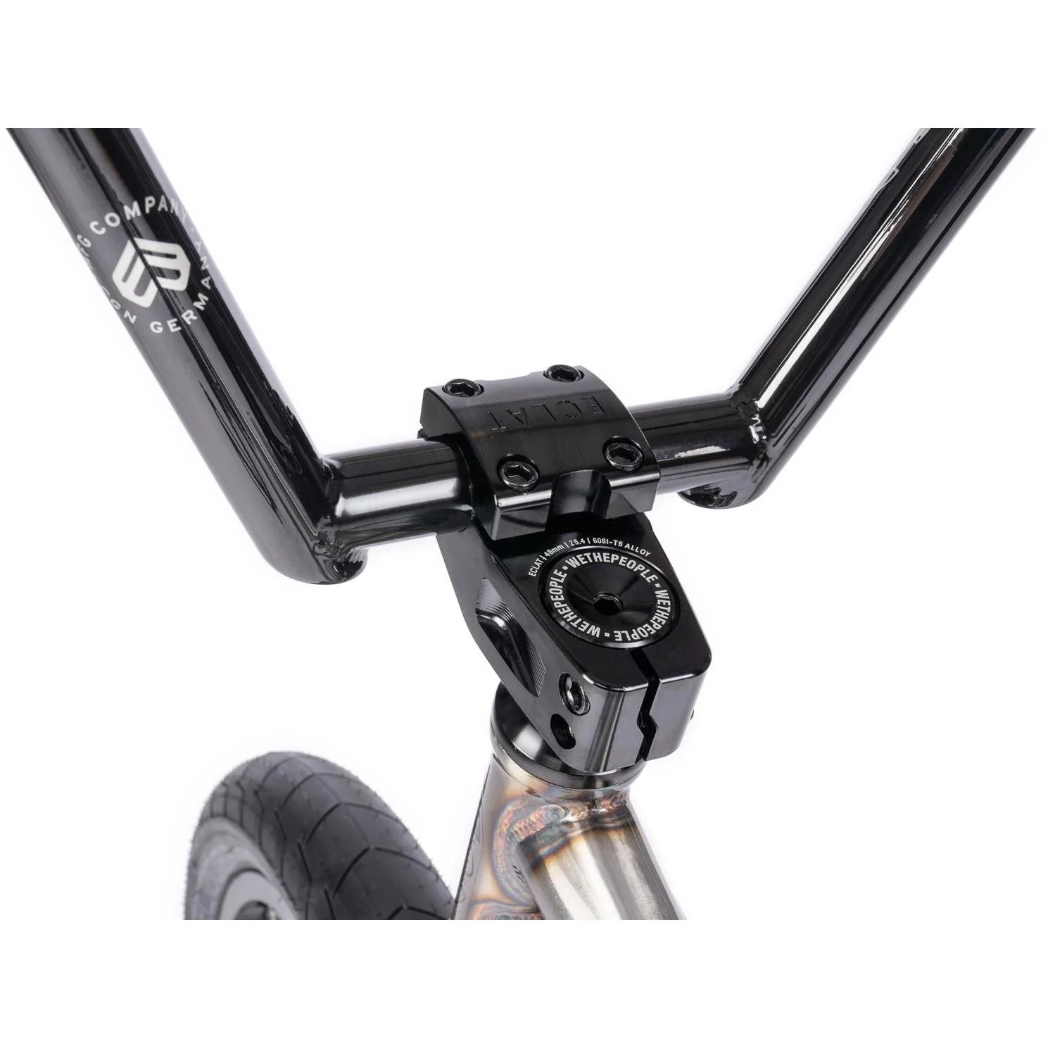 WTP Battleship Freestyle BMX Bike Glossy Raw - Image 6